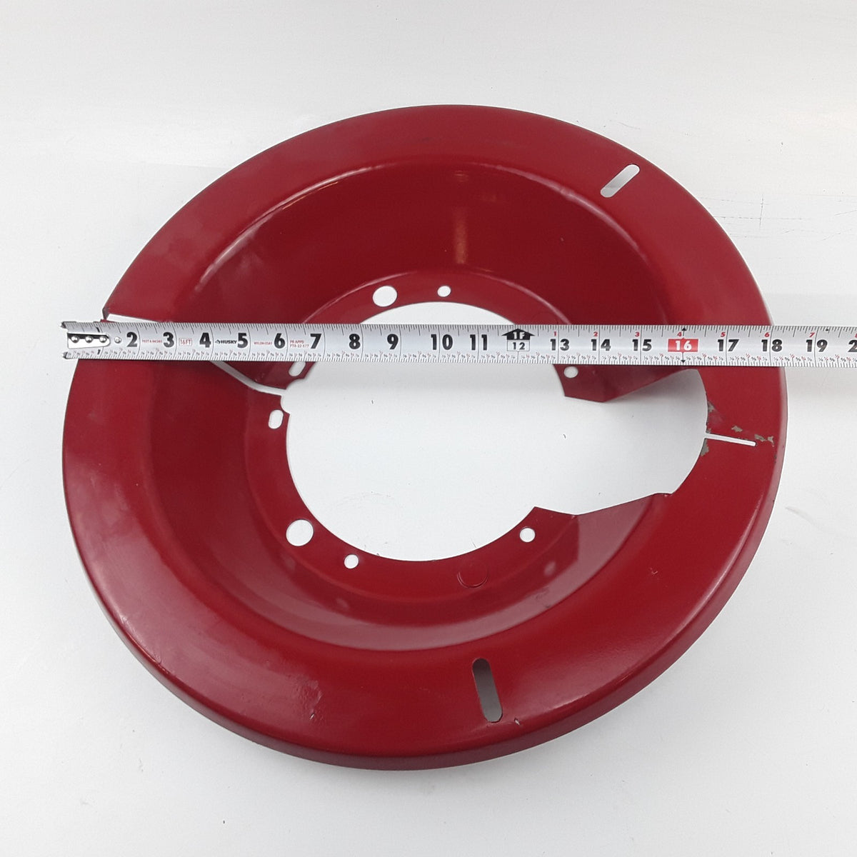 Brake Dust Shield Assembly 18.25" OD Steel Shield For 16.5" x 7" Trailer Axles
