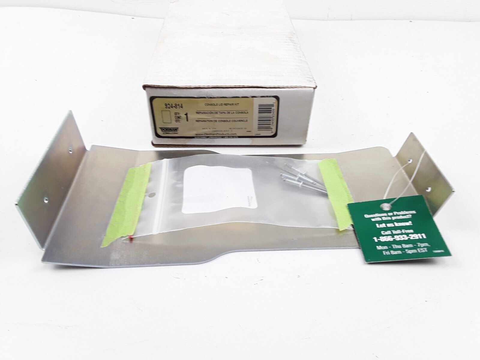 Armrest Console Lid Repair Kit For Chevrolet Blazer S10, GMC Jimmy Sonoma Dorman - HotCarParts