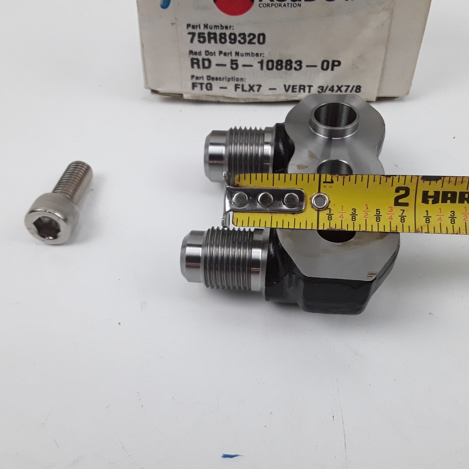 Red Dot 75R89320 Suction and Discharge A/C Compressor Fitting Assembly