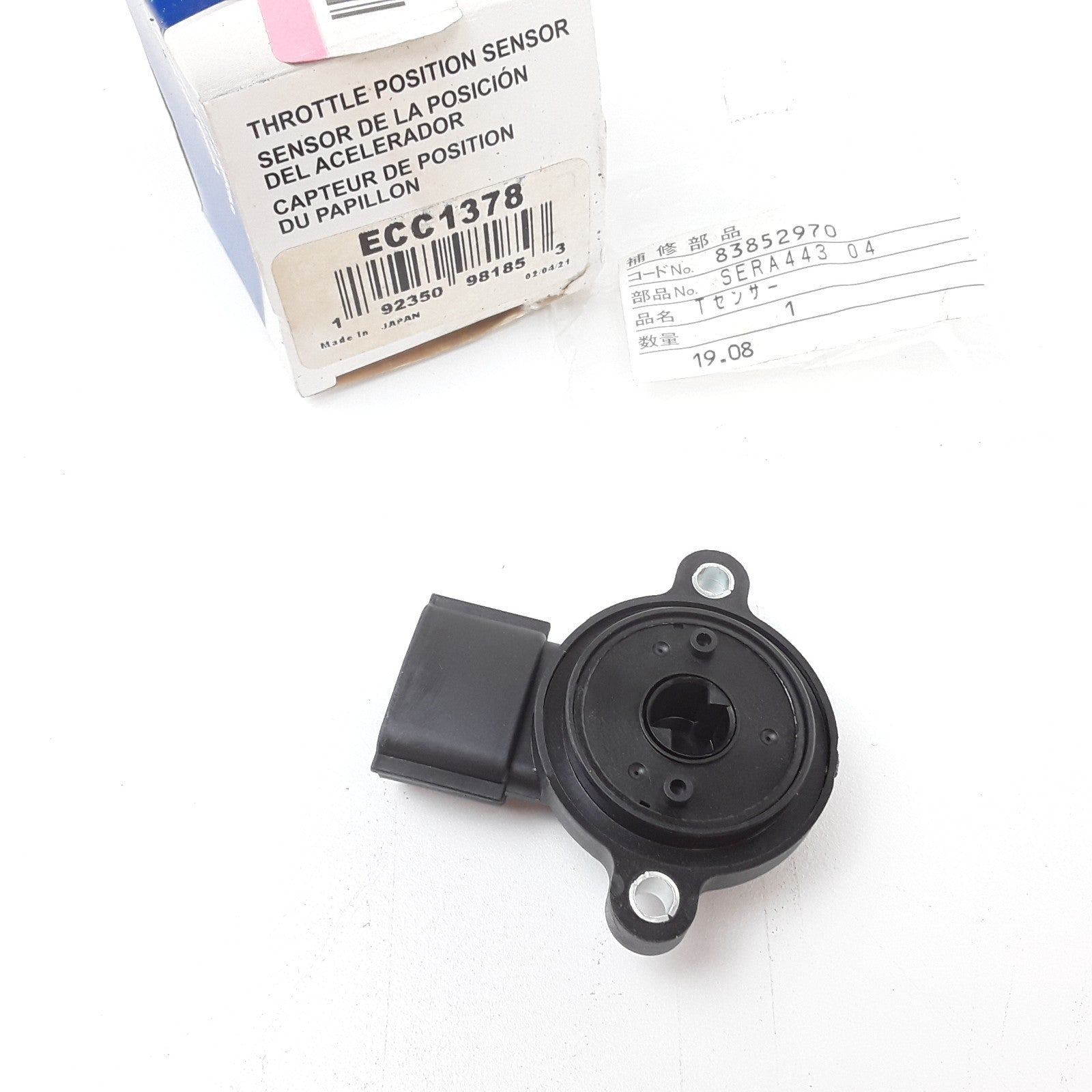 Carquest ECC1378 Throttle Position Sensor For Subaru Outback 2001 2002 2003 2004