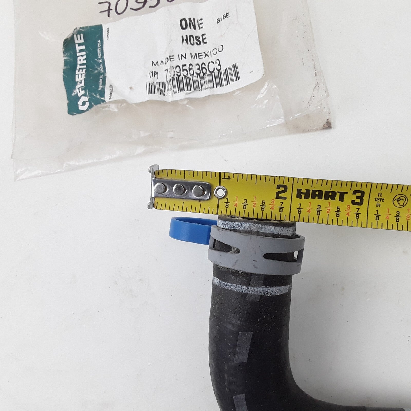 International Navistar 7095636C3 Hose Assembly Oil Cooler Black For Trucks