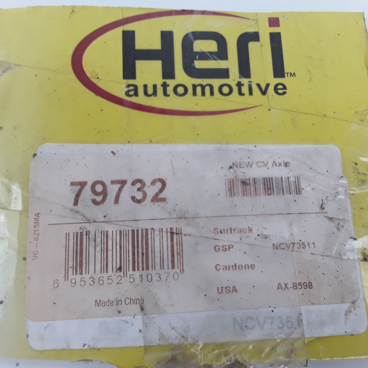 CV Half Shaft Fits Volvo V70 S70 C70 850 (1993 1994 1995 1996 1997 1998 1999)