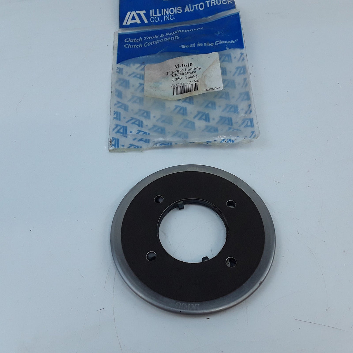 Illinois Auto Truck M-1610 TL Clutch Brake 0.380" Thick Replaces 127760 R160012
