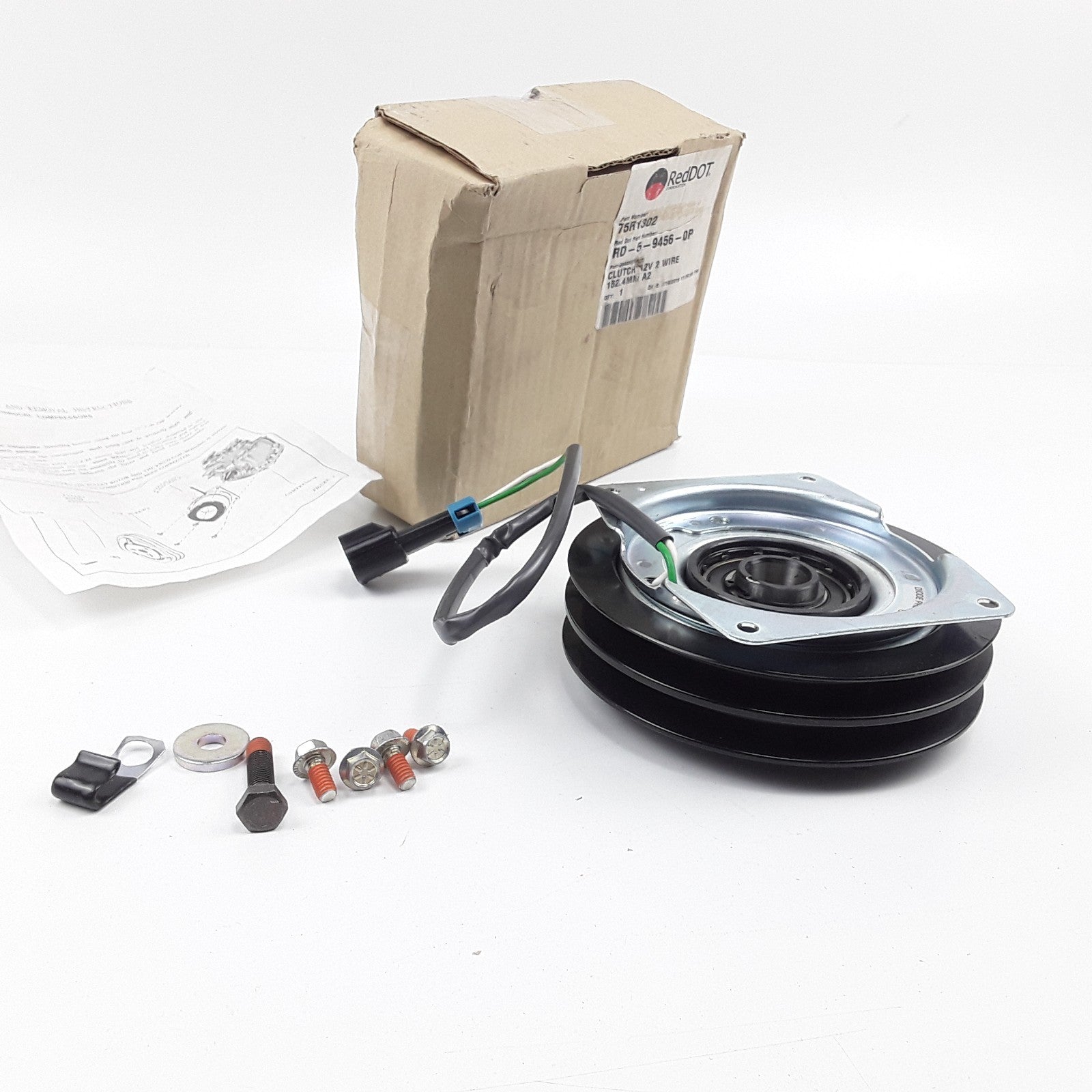 Red Dot 75R1302 Clutch Assembly 12V 2-Wire For Heavy Duty Trucks