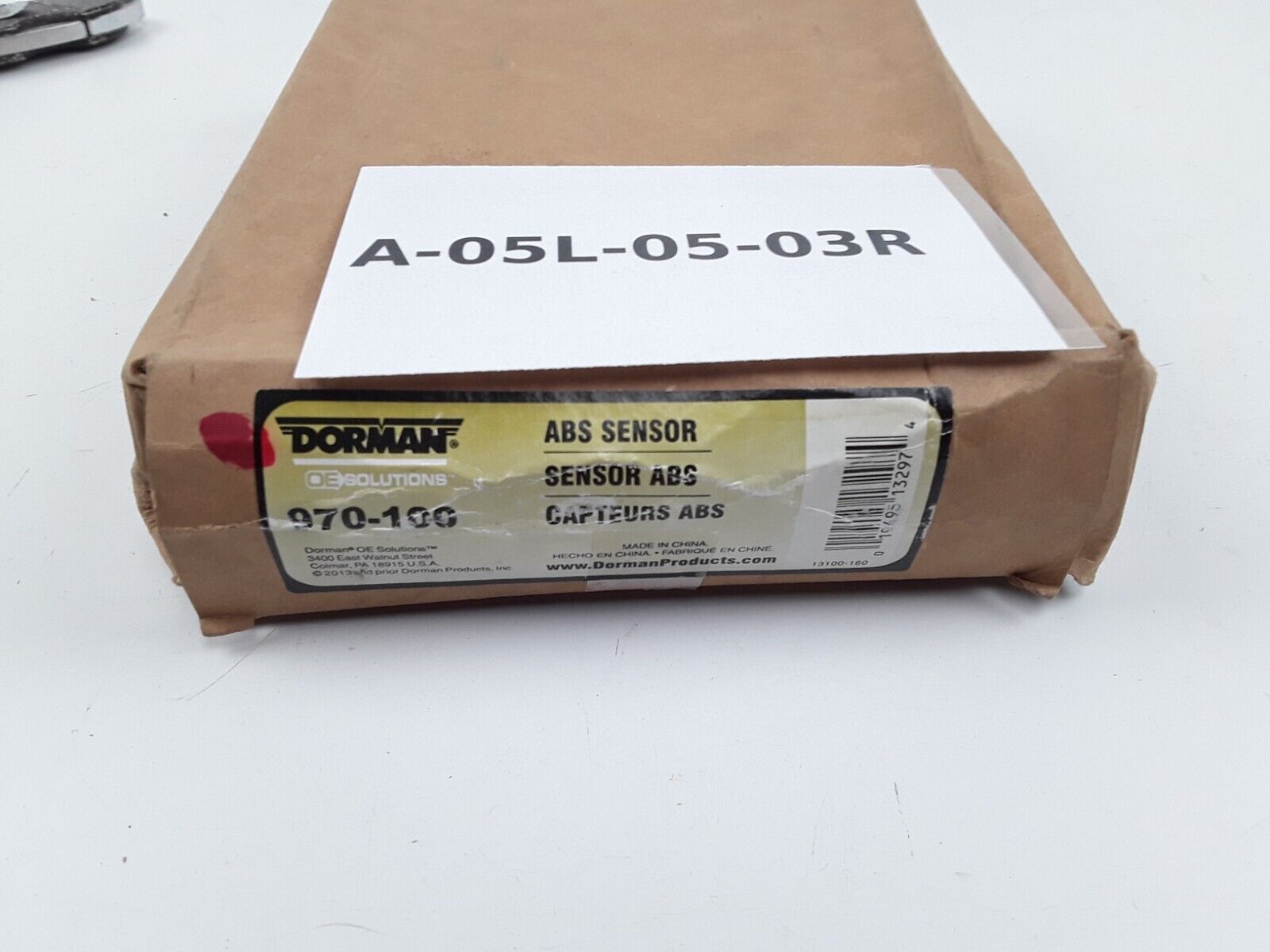 ABS Wheel Speed Sensor Dorman 970-100 fits Nissan Maxima 2003-2008 Rear Left - HotCarParts