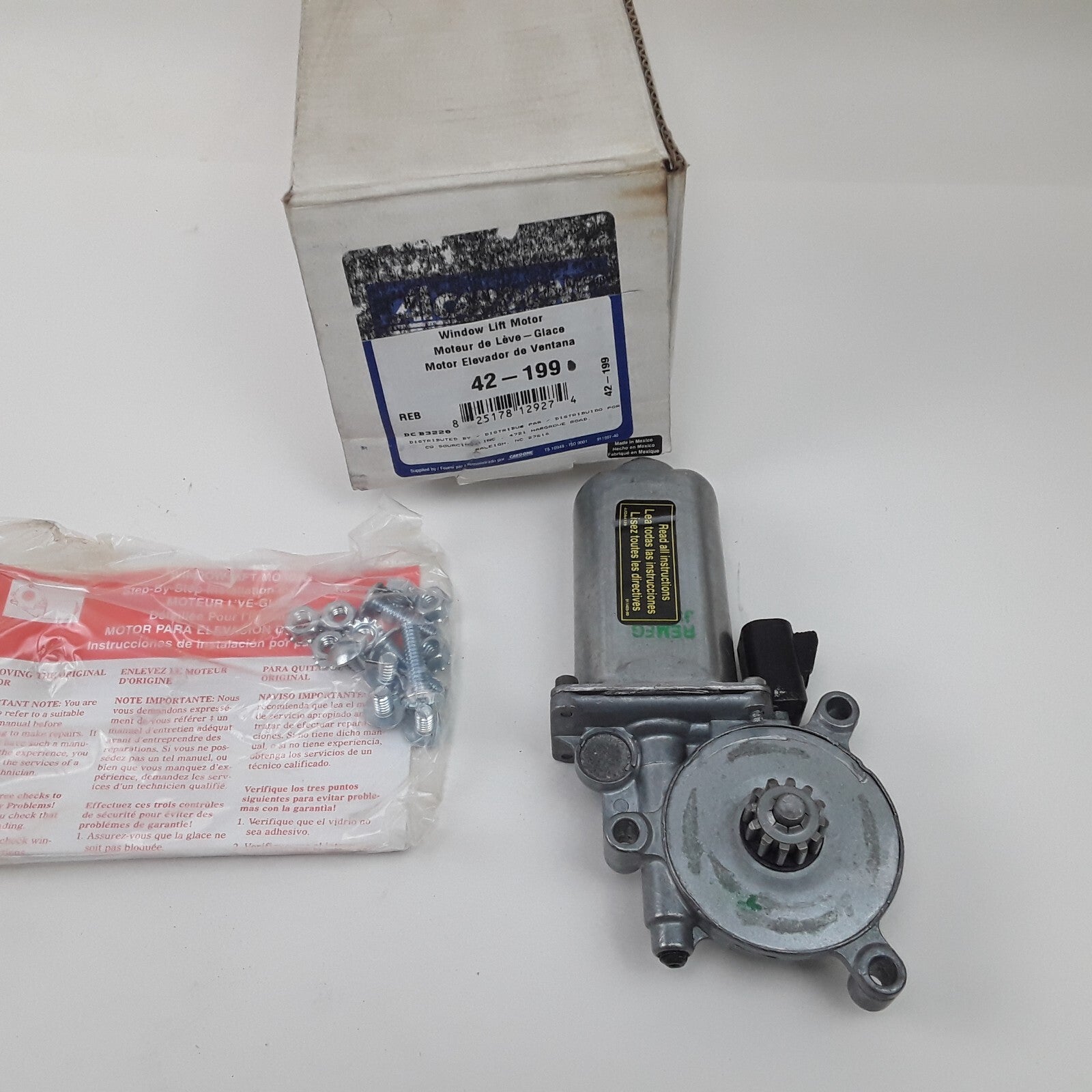 Cardone 42-199 Power Window Motor For 4 Door Oldsmobile Intrigue, Buick Century