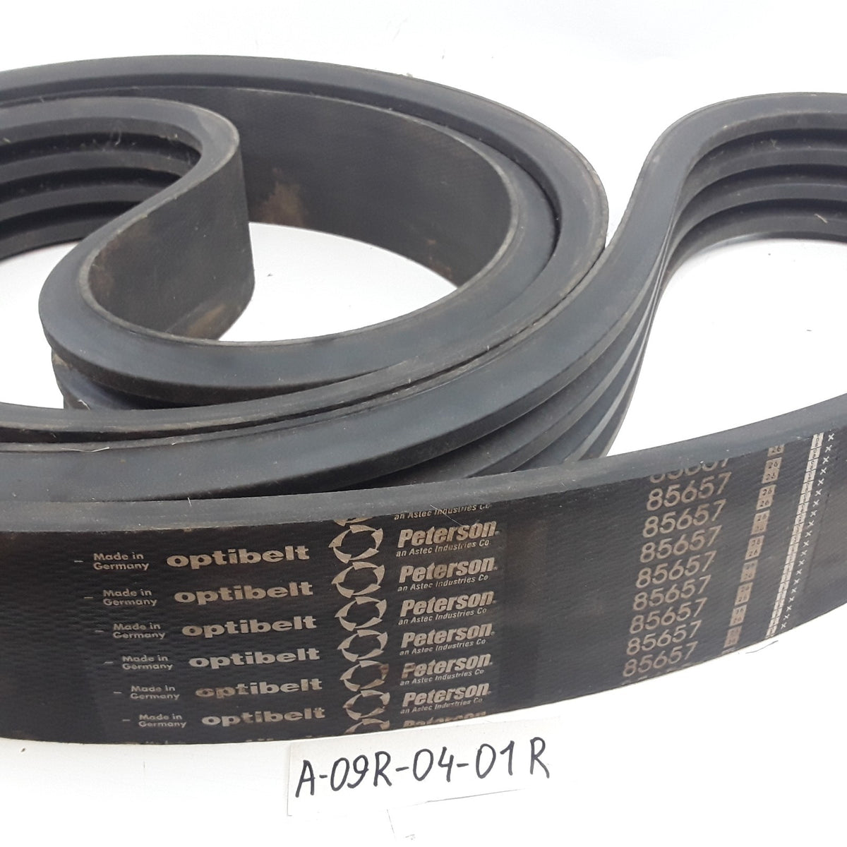 Optibelt Peterson 85657 Industrial Banded V-Belt 4-Ribbed 4.5" Width Heavy Duty