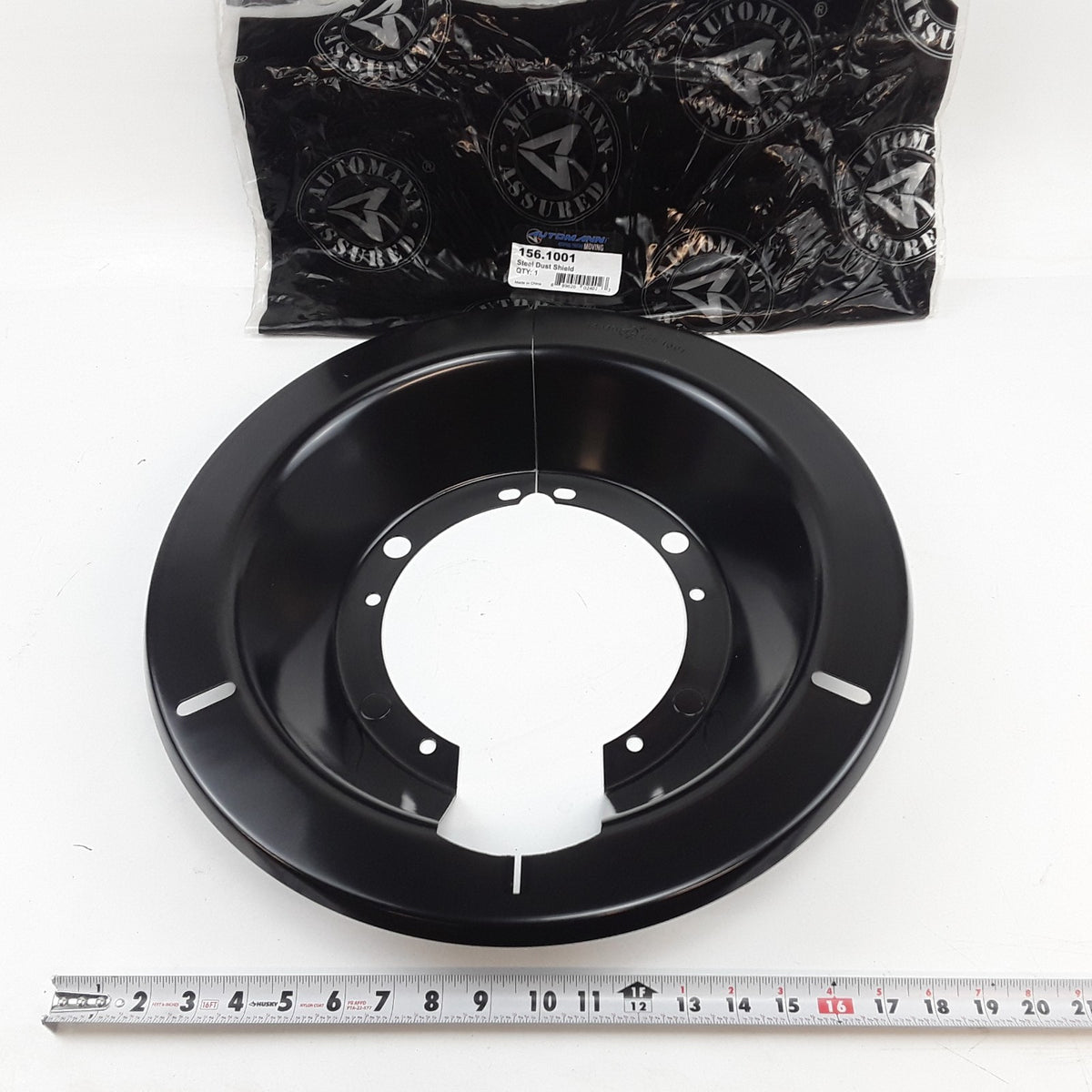 Brake Dust Shield Assembly 18.25" OD Steel Shield For 16.5" x 7" Trailer Axles