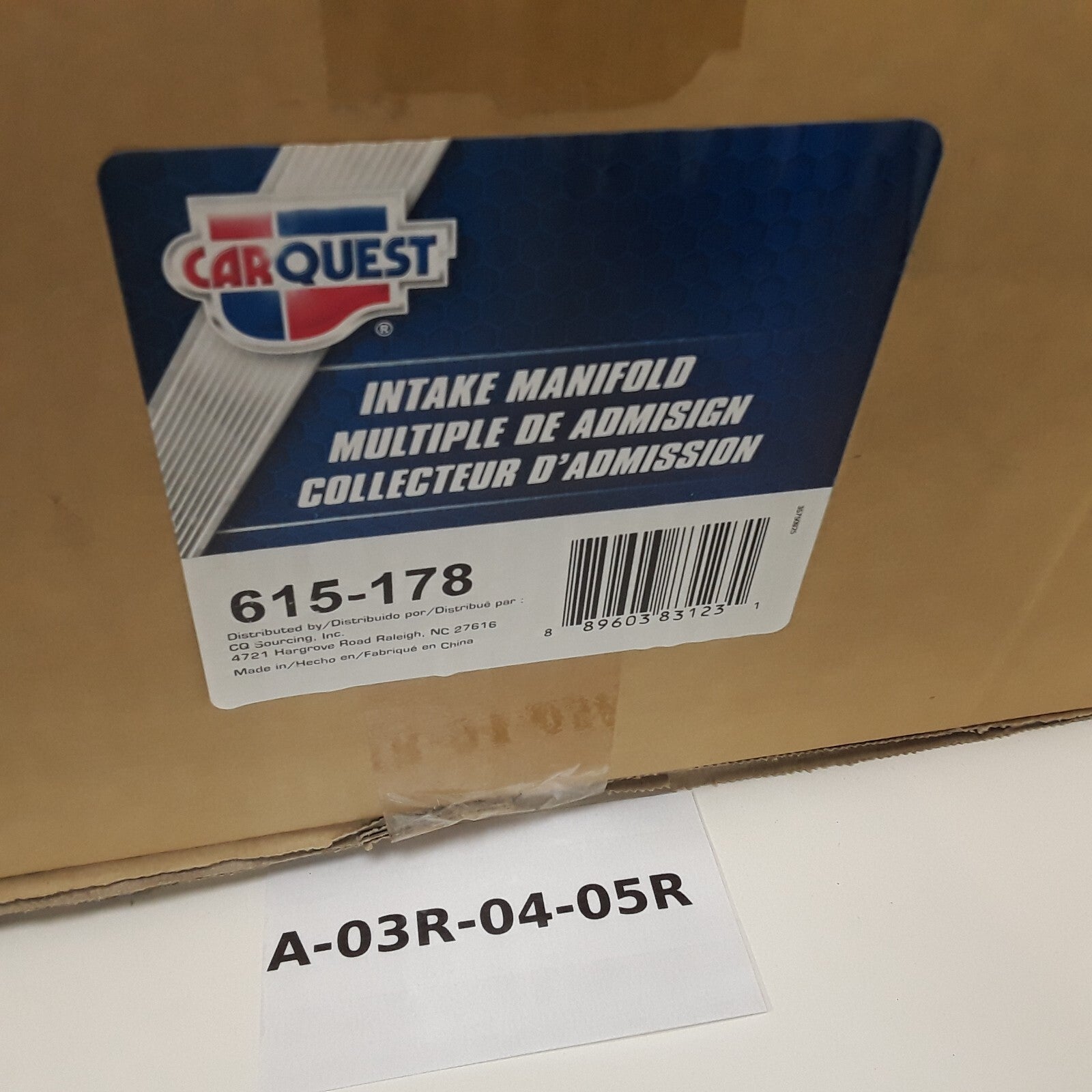 Carquest 615-178 Plastic Intake Manifold Fits Lincoln Ford Mercury (1996-2000)