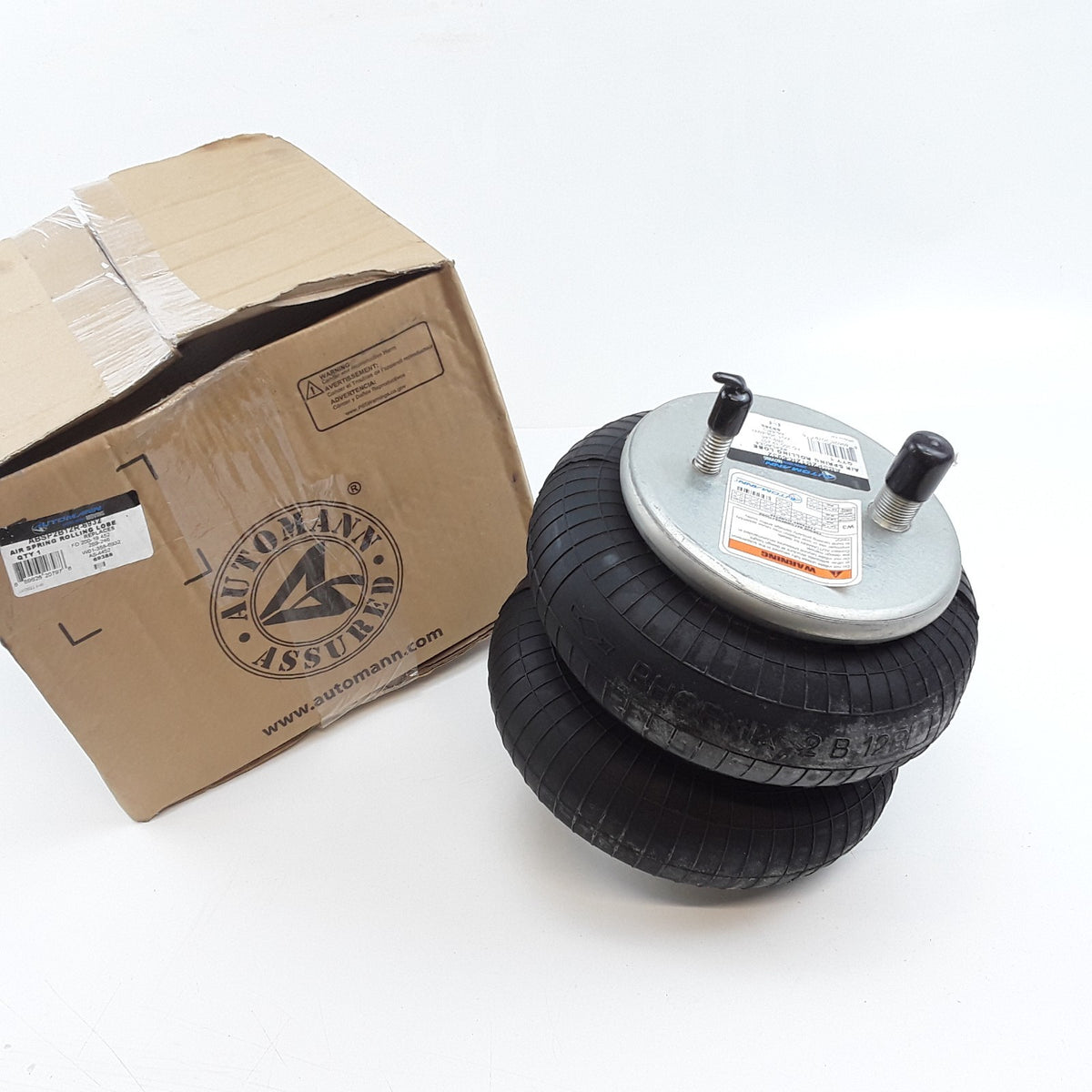 Automann ABSP2B12R-6932 Air Spring Double Convoluted Repl.W01-358-6932 , 2B9-246