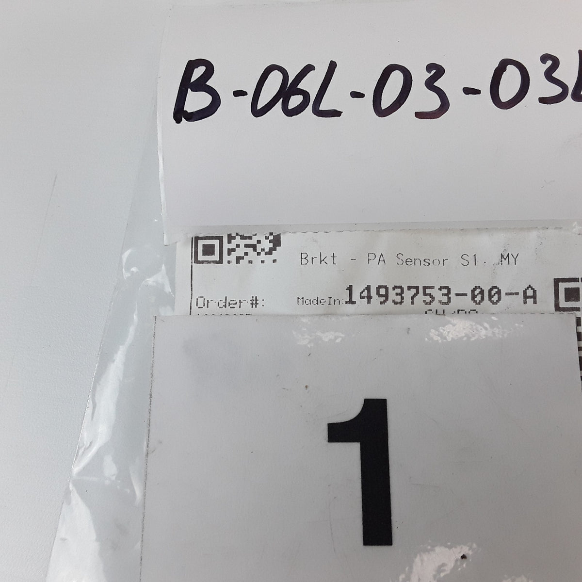 1493753-00-A Front Fascia Parking Sensor Bracket For Tesla Model Y Genuine OEM