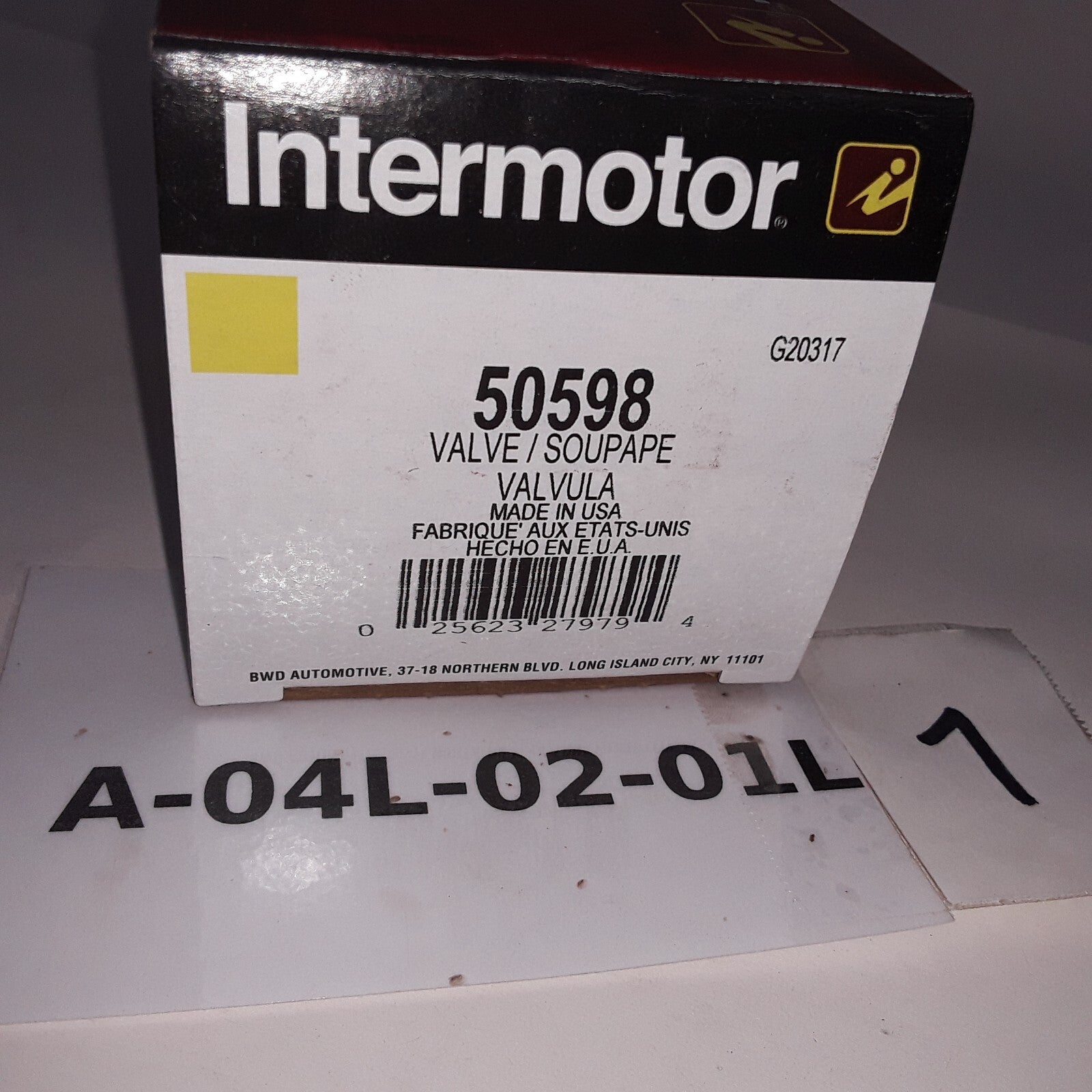 Intermotor 50598 Idle Air Control Valve Fits Honda Civic 2001 2002 2003-2005