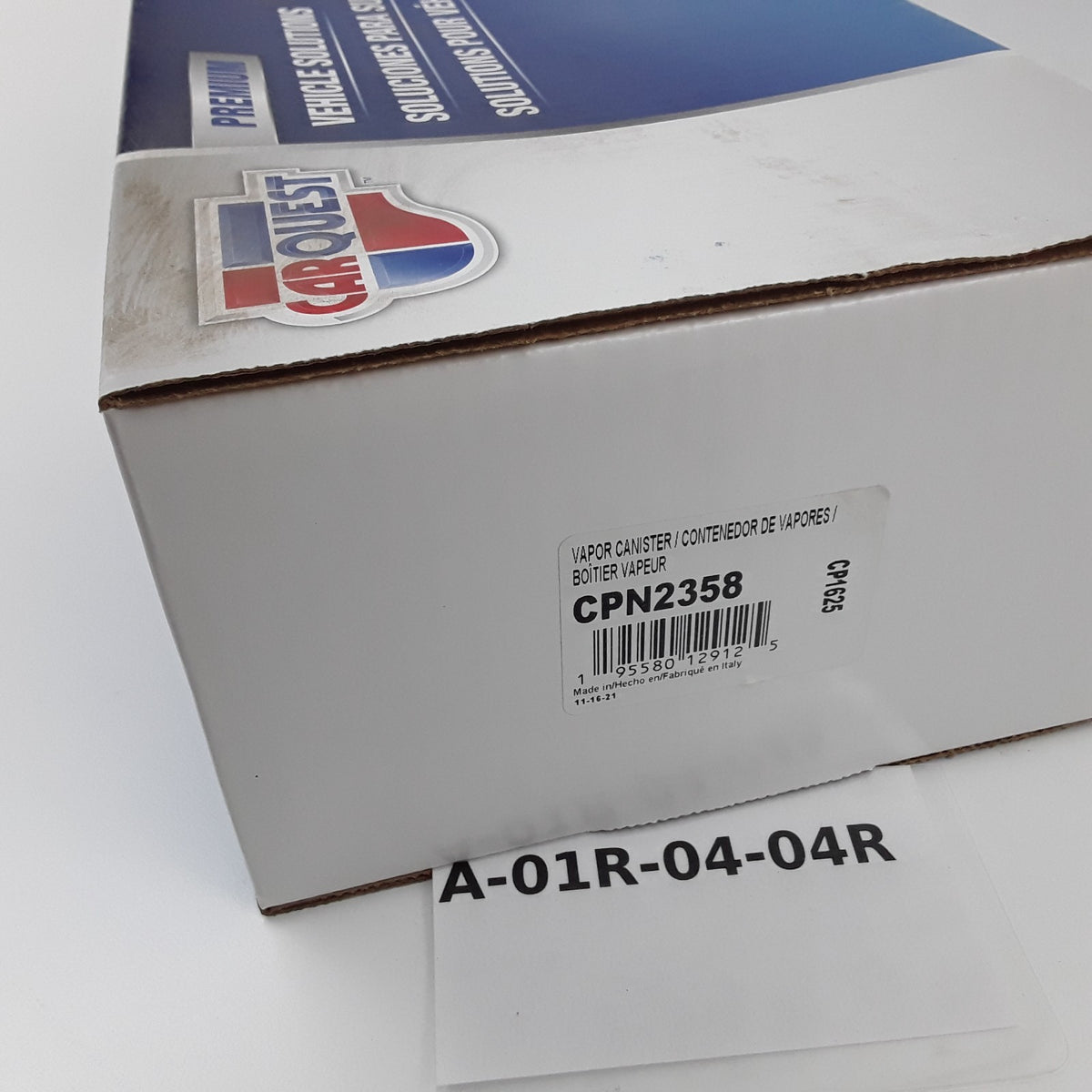 Carquest CPN2358 Fuel Vapor Canister Fits Fiat 500 2012 2013 2014 2015 2016 2017