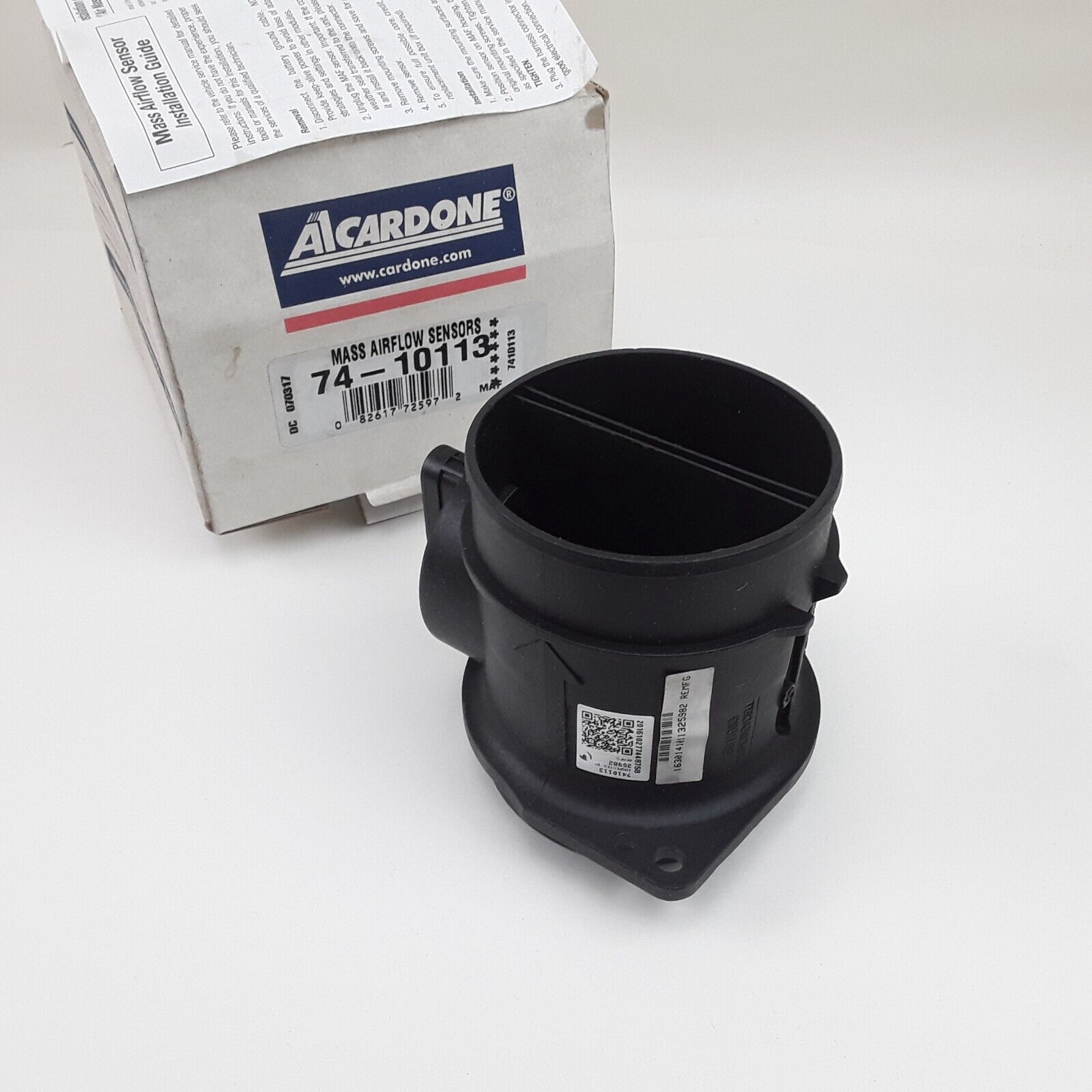 Cardone 74-10113 Mass Air Flow Sensor Black Plastic For Buick Pontiac 2005-2012