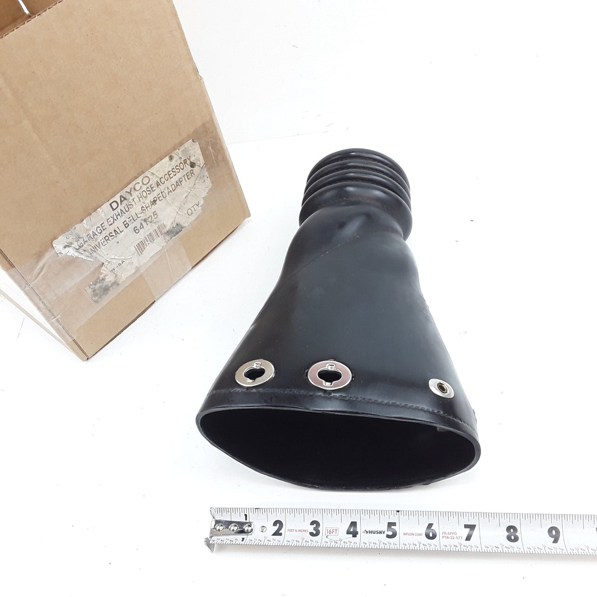Dayco 64125 Garage Exhaust Tailpipe Adapter Replaces BK 7201329 RA250 90126