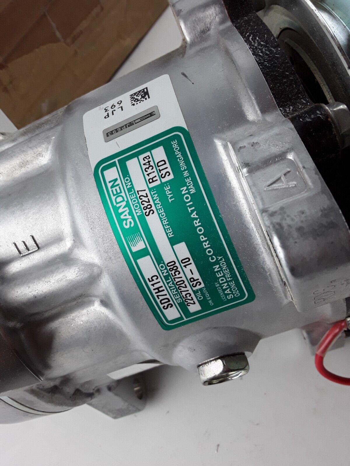 A/C Compressor OEM Cat 365-9915 TELEHANDLER p/n For Sanden SD7H15 model S8227 - HotCarParts