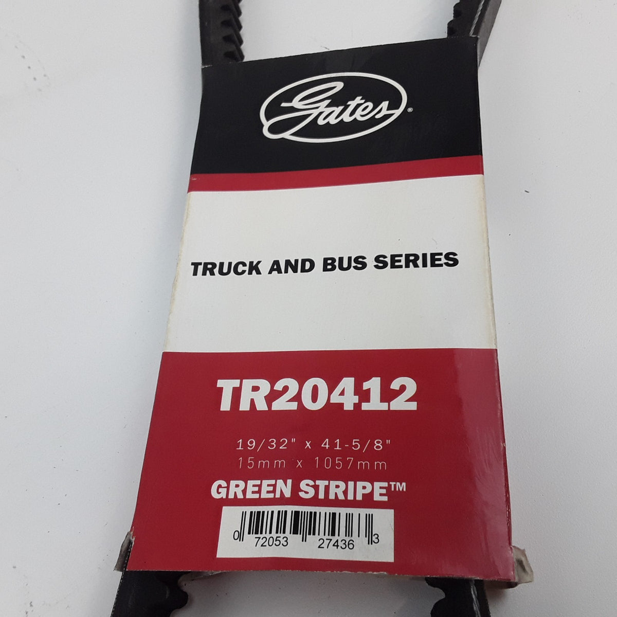 Green Stripe Truck & Bus Series V-Belt Fits Ford, 2N, Ford 4-Cyl. 120, Fan & Gen