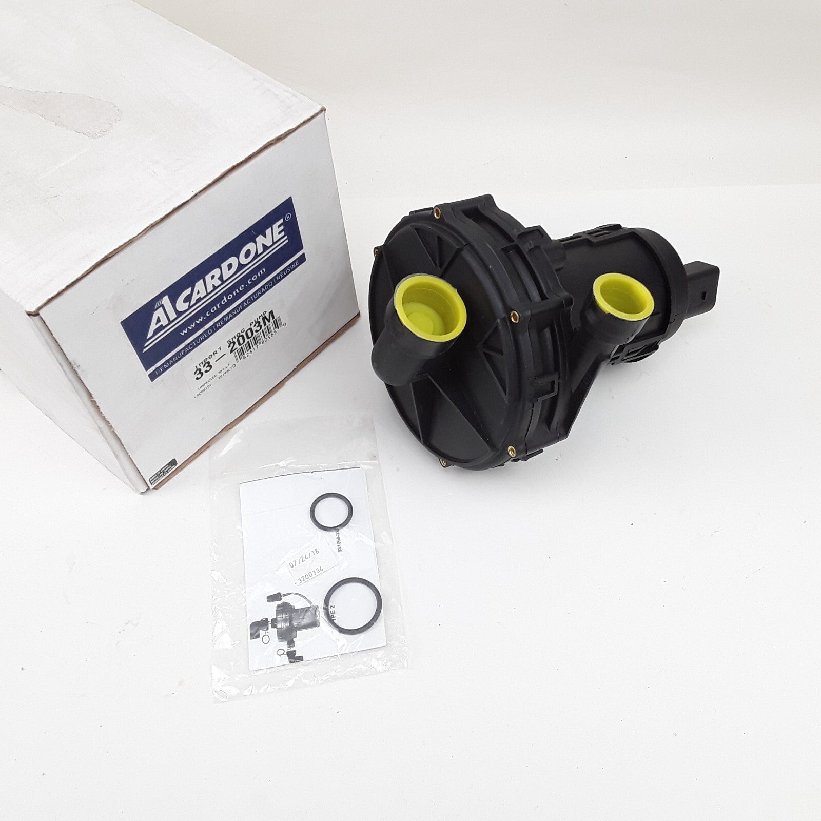 Cardone 33-2003M Black Smog Air Pump Assembly For Volkswagen Audi 1997-2012