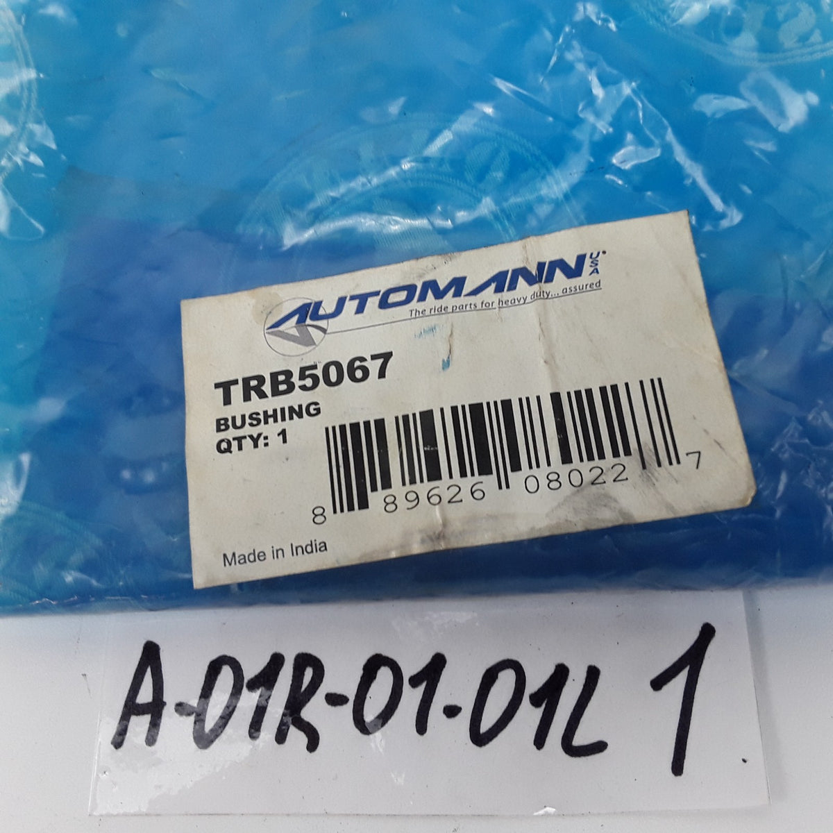 Automann TRB5067 Suspension Equalizer Beam Bushing Fits Trailer Suspension