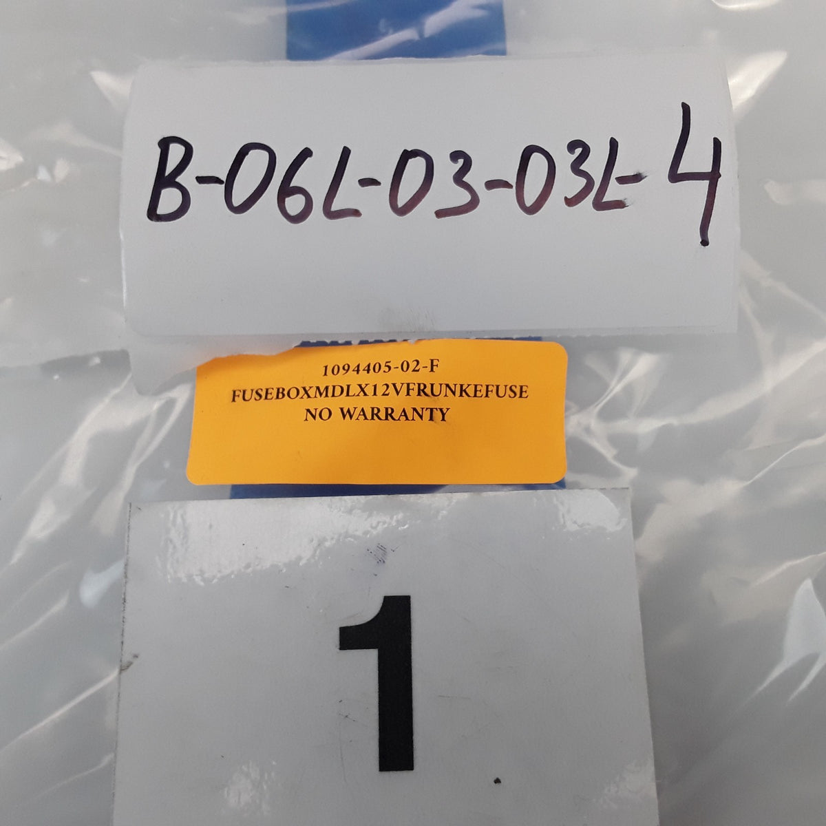 1094405-02-F 12V Frunk eFuse Box For Tesla Model X 2015-2021 Genuine OEM New