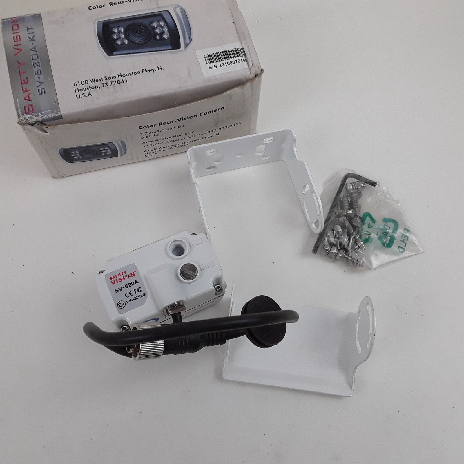 Safety Vision SV-620A-KIT Color Rear-Vision Camera W/ Built-in Microphone