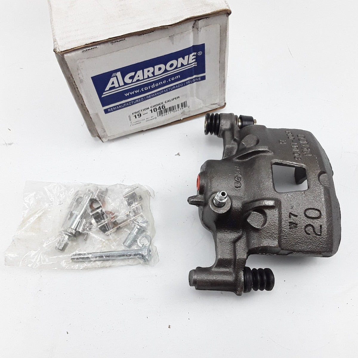 Front Right Disc Brake Caliper Fits Hyundai Mitsubishi (1987-1989, 1995-1999)