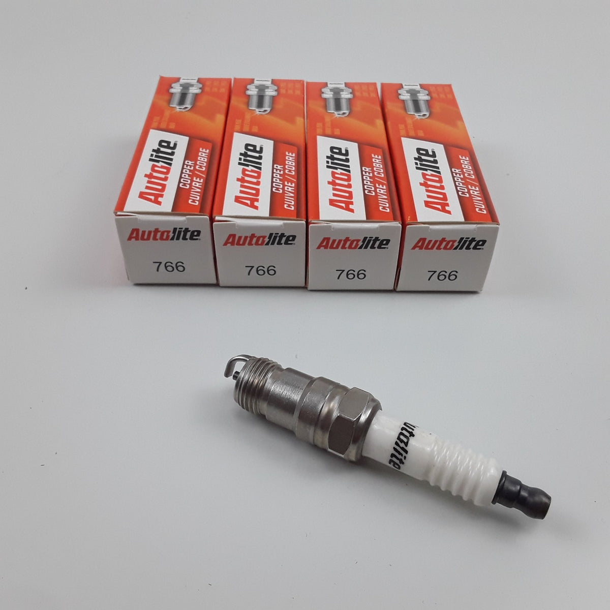 4 Spark Plug-Copper Resistor Fits Ford Thunderbird Mercury Marquis Mustang 1983