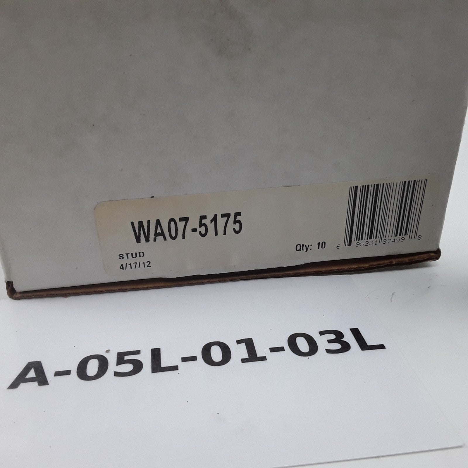 World American WA07-5175 Wheel Stud Right Hand, 3 3/32" Length Under Head 10 PCS