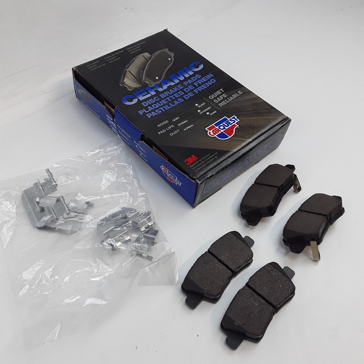Ceramic Disc Brake Pads Fits Hyundai Accent Azera Kia Rio Amanti Soul 2007-2013