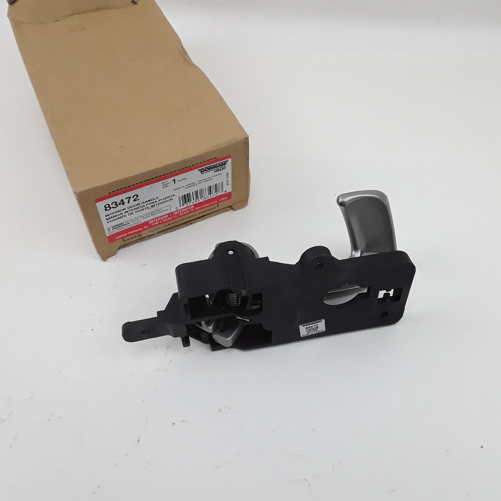 Dorman 83472 Front Left Interior Door Handle Fits Hyundai Santa Fe (2007-2012)