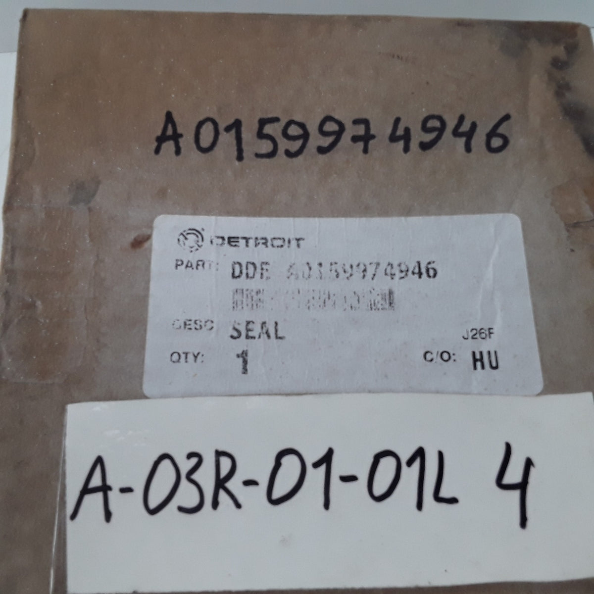 Detroit Diesel A0159974946 Rear Engine Crankshaft Seal Assembly Heavy Duty