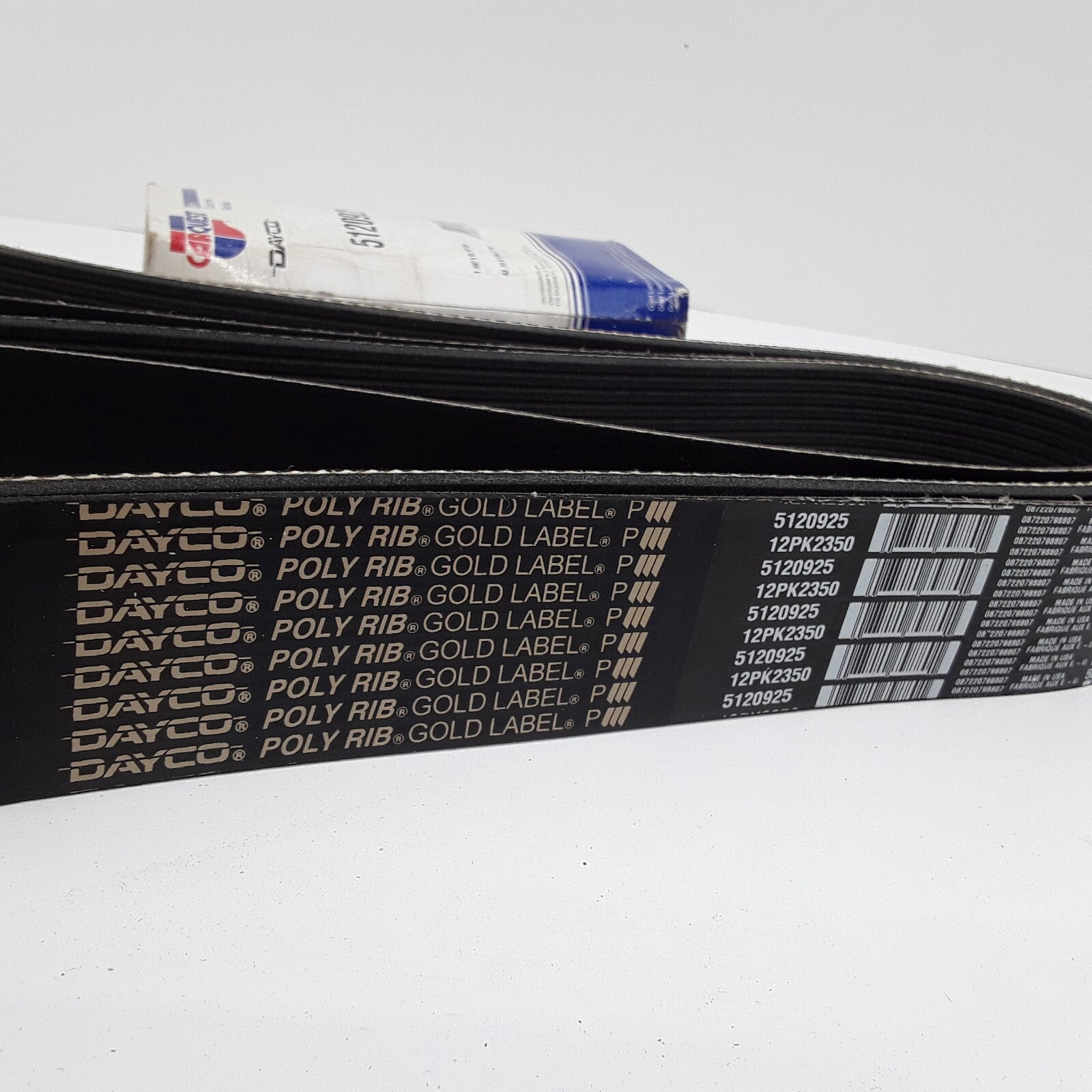 Dayco 5120925 Serpentine Belt Fits Kenworth T800 W900 (2003 2004 2005 2006 2007)