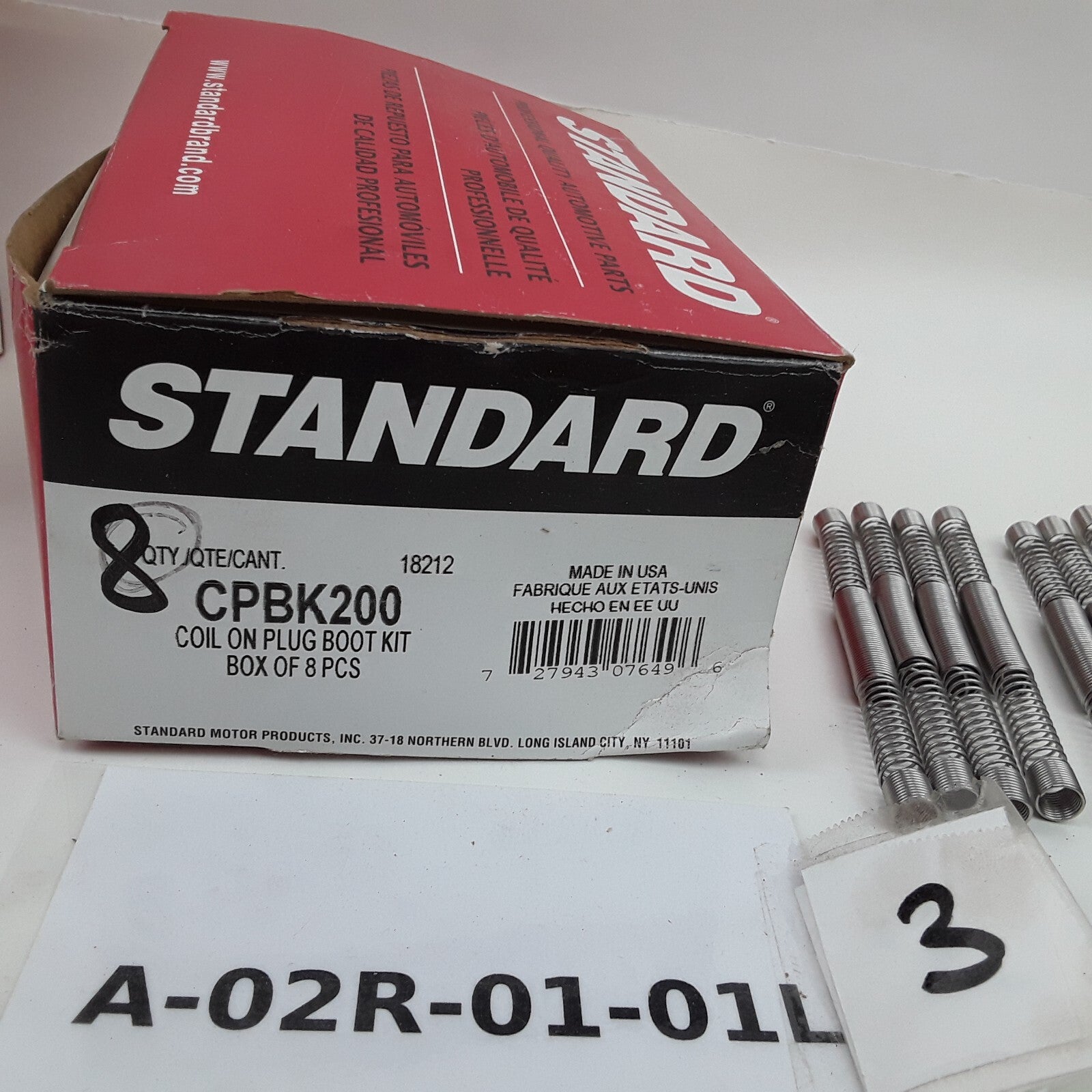 Standard CPBK200 Direct Ignition Coil Boot Kit Fits Lincoln Mercury Ford 1997-16
