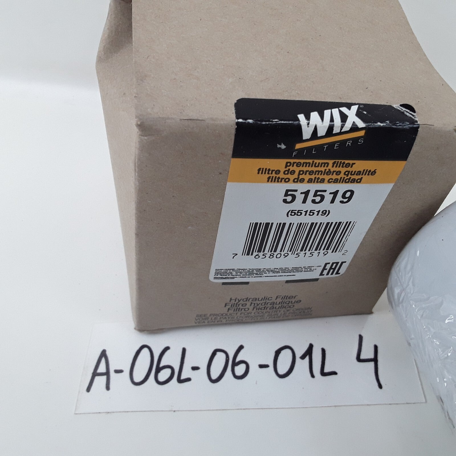 WIX 51519 551519 Heavy Duty Spin-On Hydraulic Filter