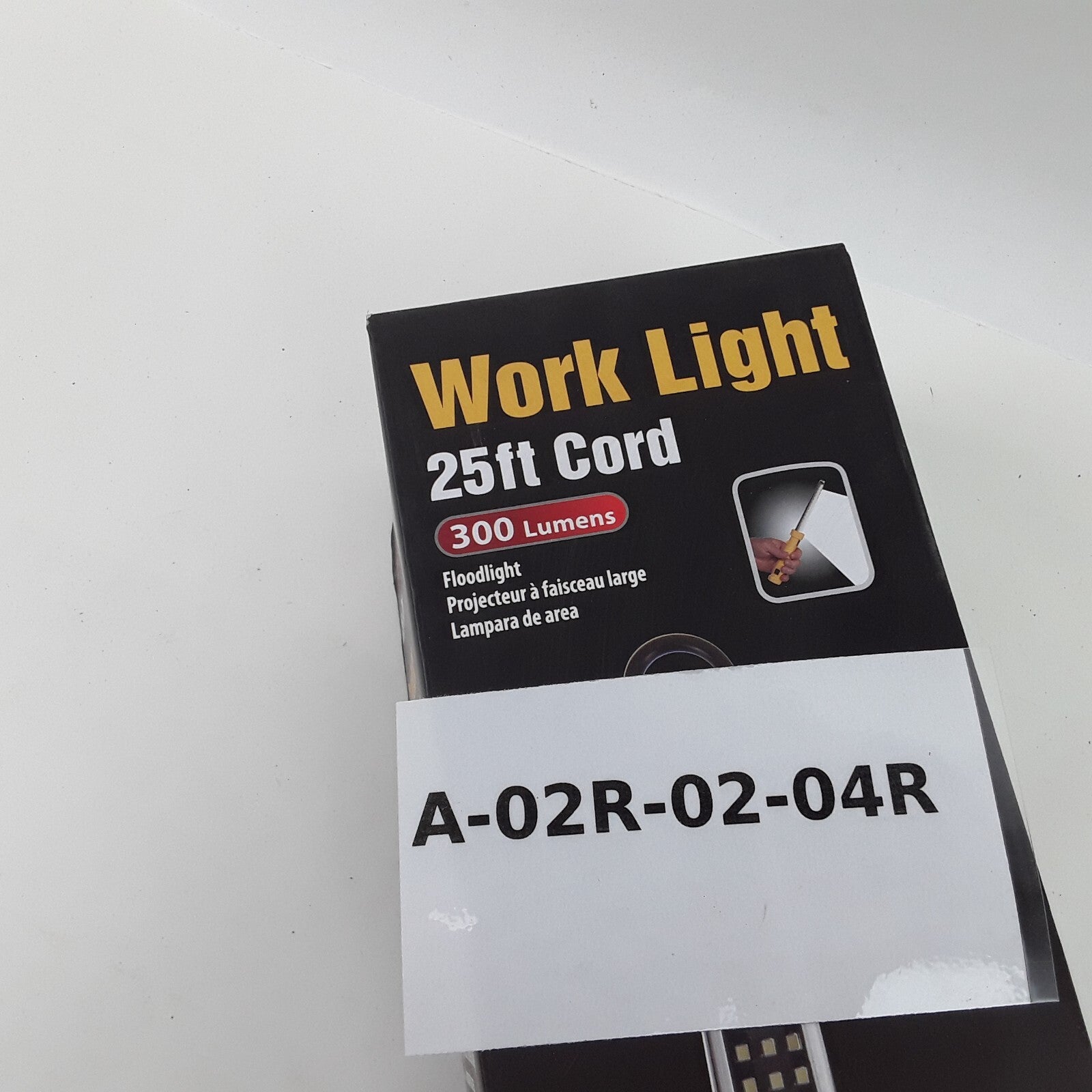 Bayco SL-2125 Worklight Floodlight 600 Lumens 60 LED 25 Ft Cord W/ Magnetic Hook