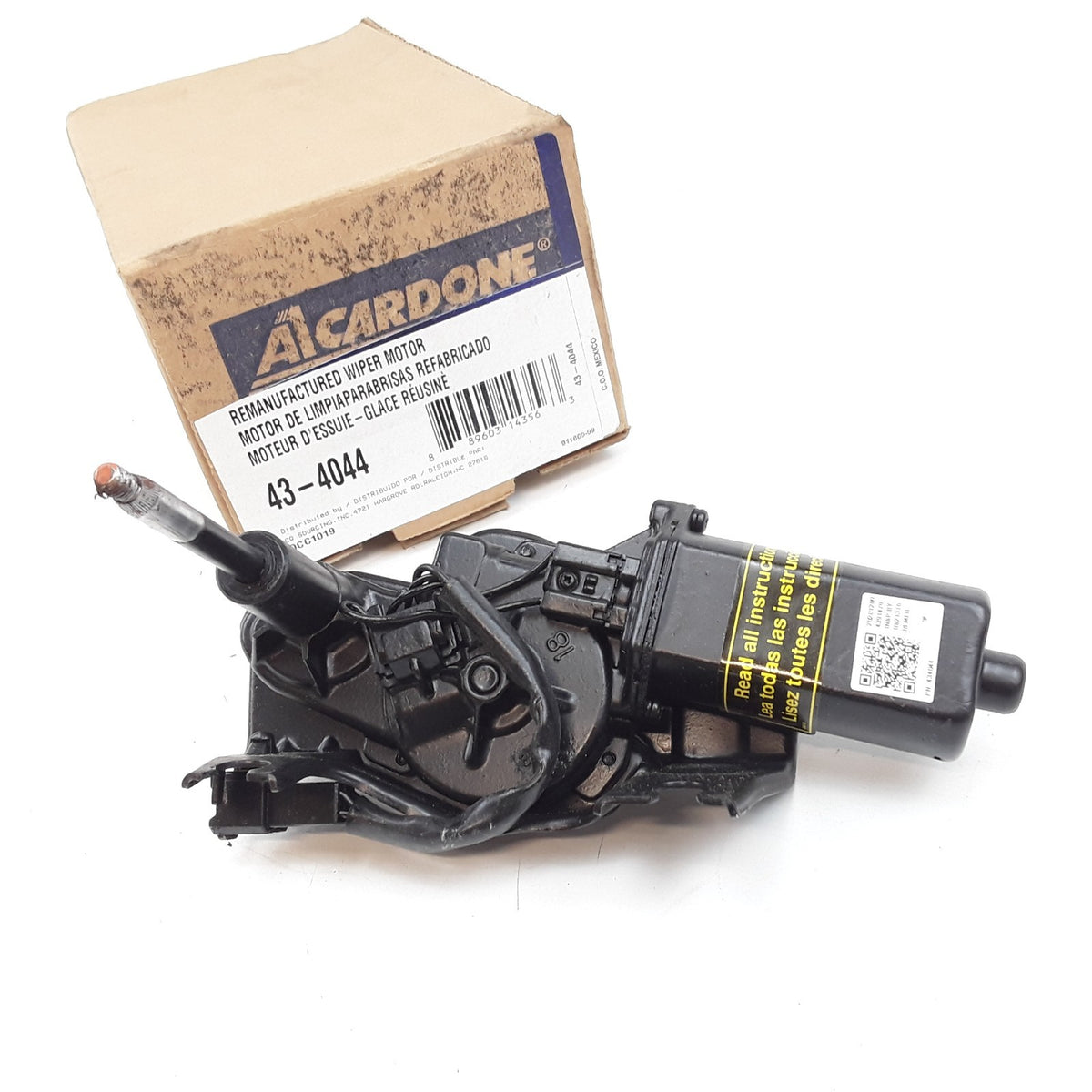 Windshield Wiper Motor Fits Acura MDX (2001 2002 2003 2004 2005 2006) 3.5L - V6