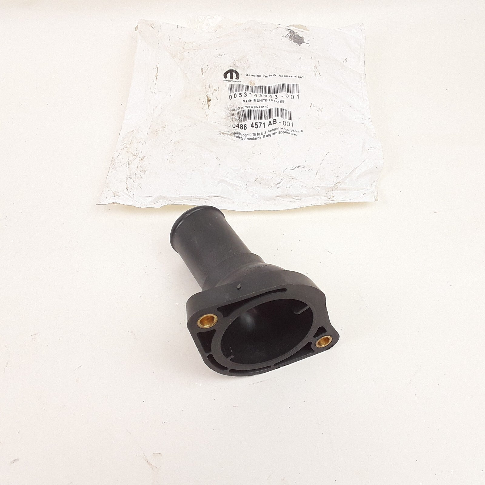 Mopar 04884571AB Engine Thermostat Housing Fits Jeep Dodge Chrysler (2007-2020)