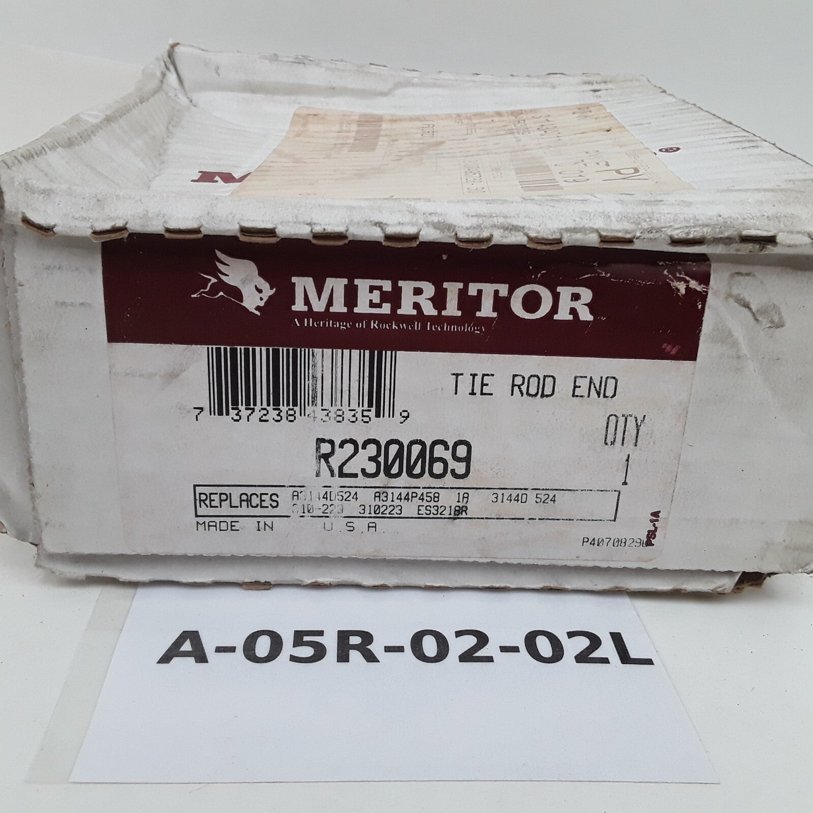 Meritor R230069 Left Right Durable Front Axle Steering Tie Rod End