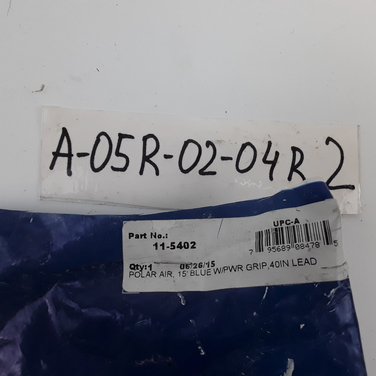 Phillips 11-5402 Polar Air Brake Hose Assembly 15 Ft Blue 40 in Lead Heavy Duty