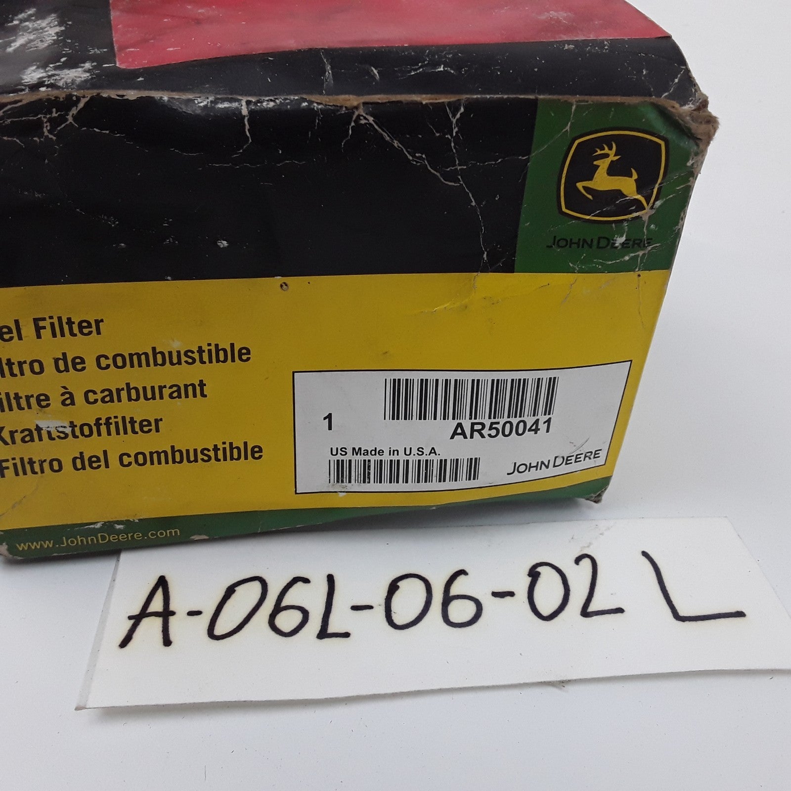 John Deere AR50041 Fuel Filter Fits John Deere & Other Farm Applications