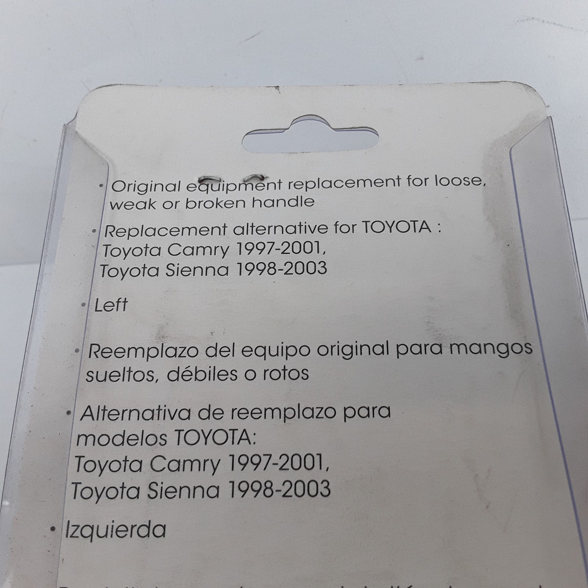Interior Door Handle Front Left, Rear Left For Toyota Camry 1997 1998 1999-2001