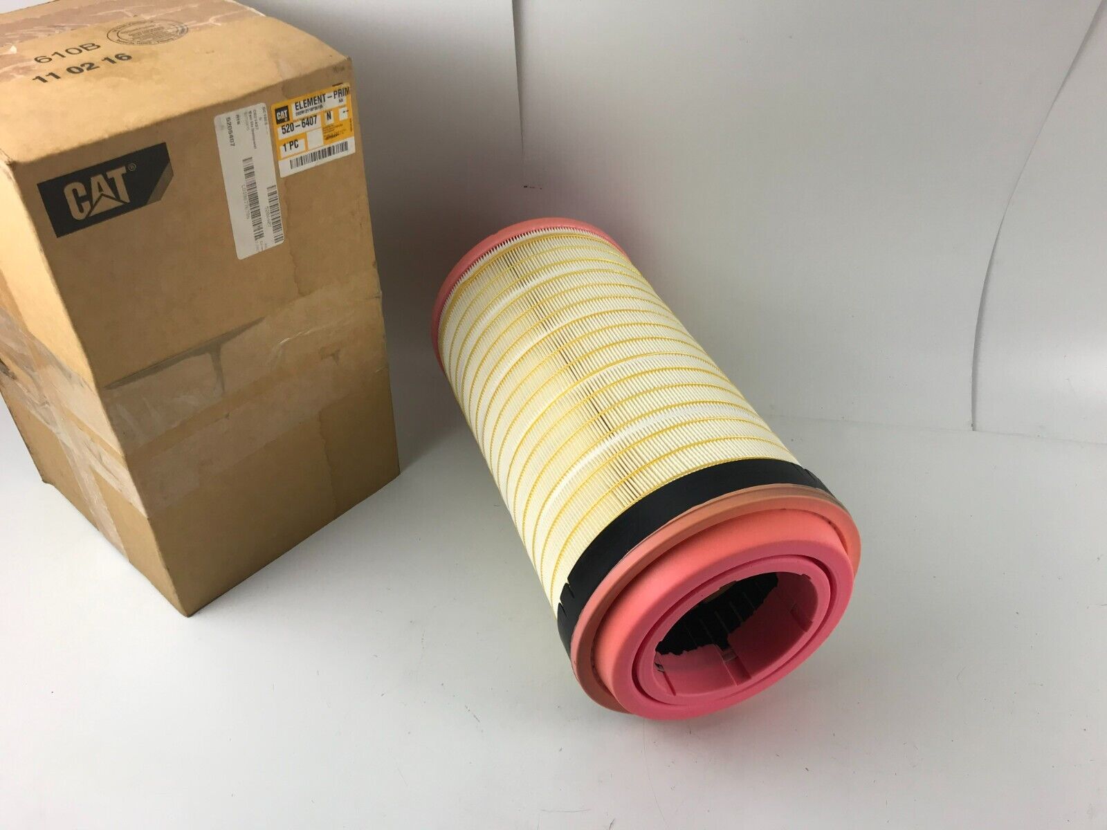 GENUINE OEM Caterpillar CAT 520-6407 ENGINE AIR FILTER Ref 528-722 FAST SHIPP - HotCarParts
