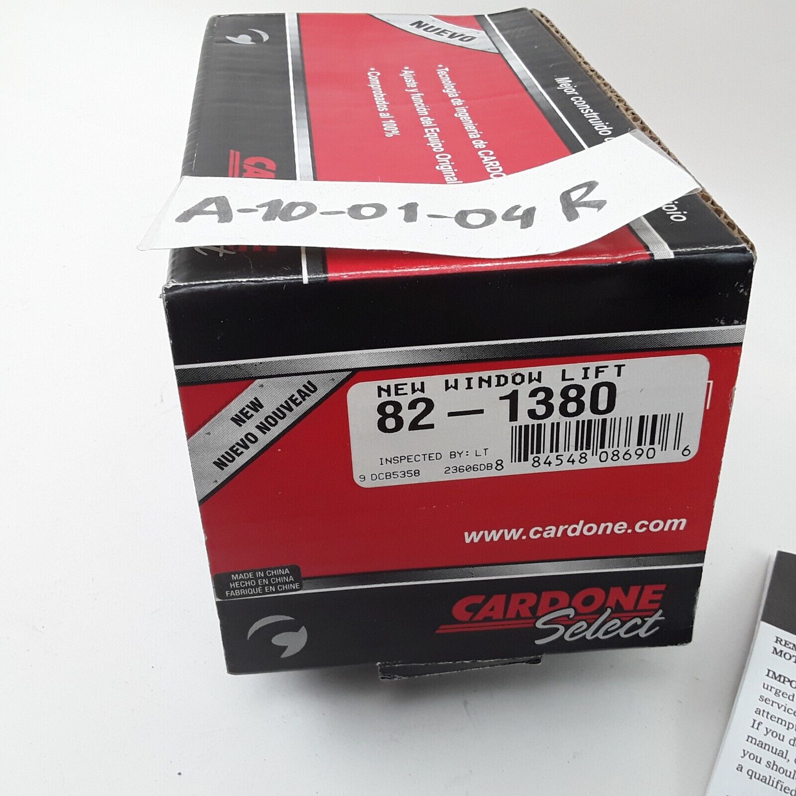 Cardone 82-1380 Front Left Power Window Lift Motor For Nissan Quest 2004-2009
