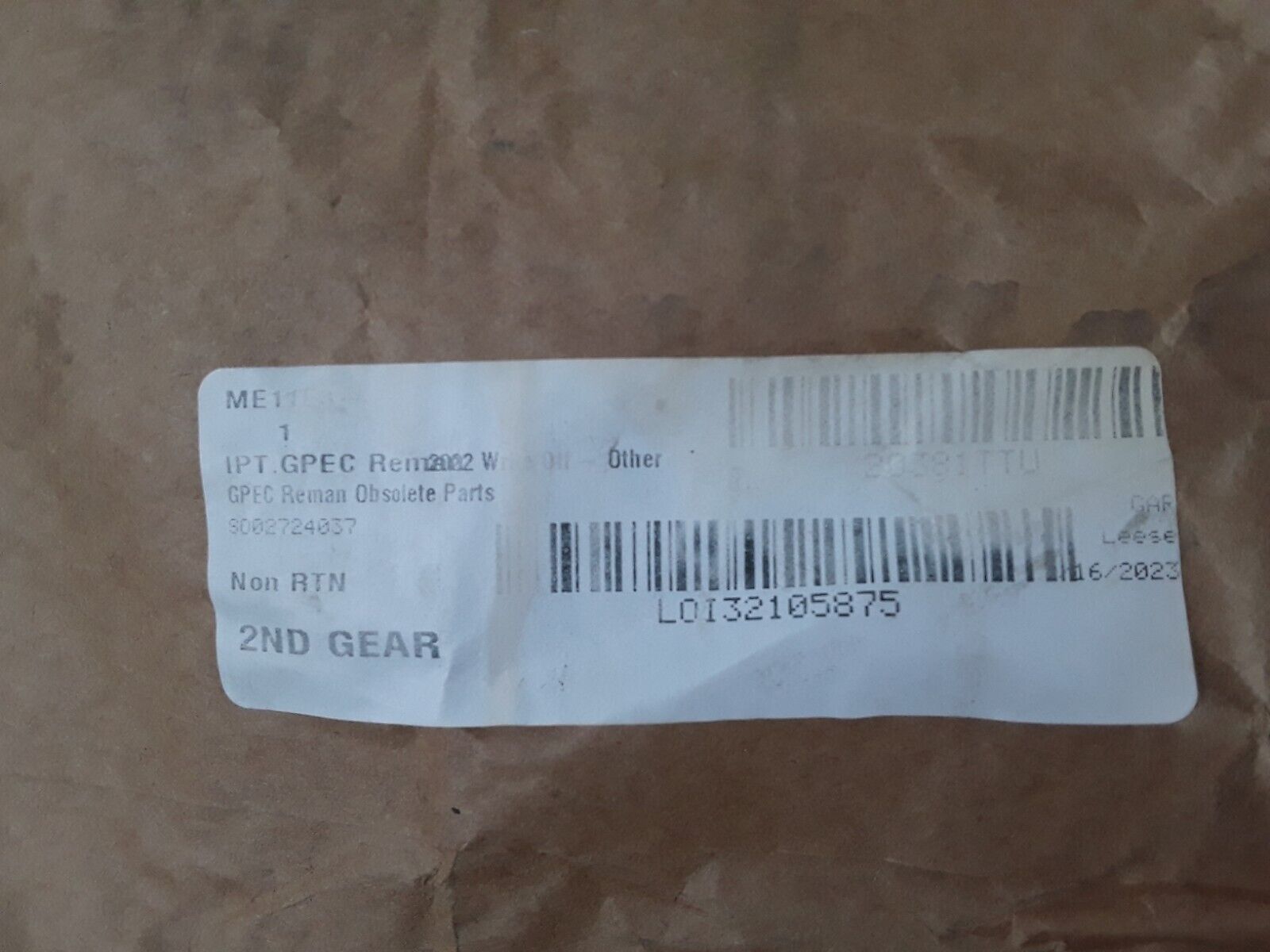 Genuine Fuller 20381 Mainshaft Gear RT 14610 14615 Series Transmissions - HotCarParts