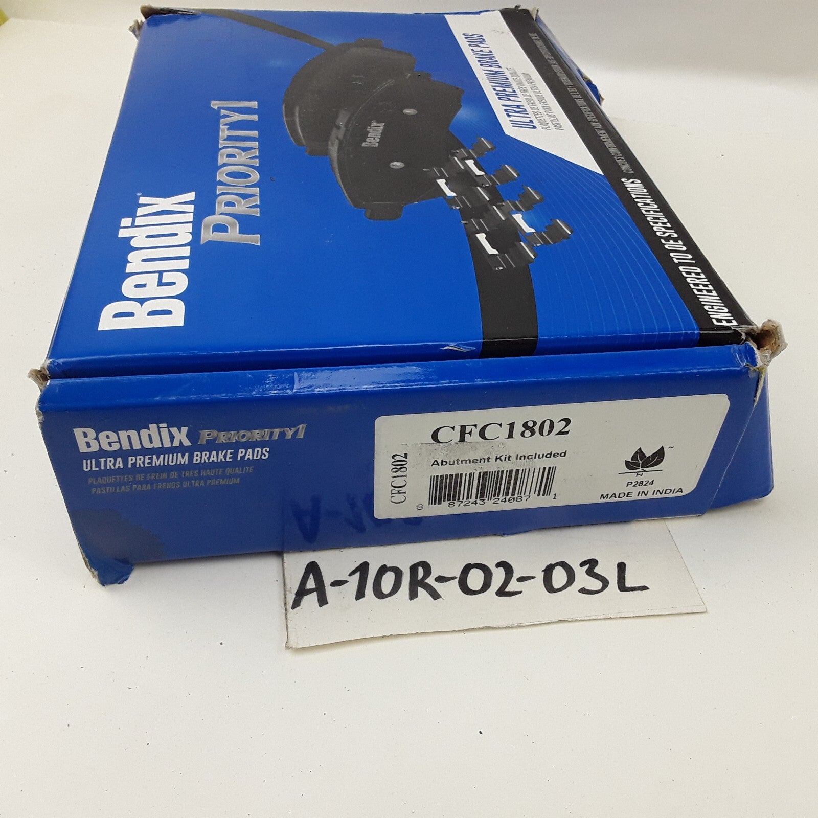 Front Disc Brake Pad Set Priority One Ceramic Fits Chevrolet Colorado 2015-2020