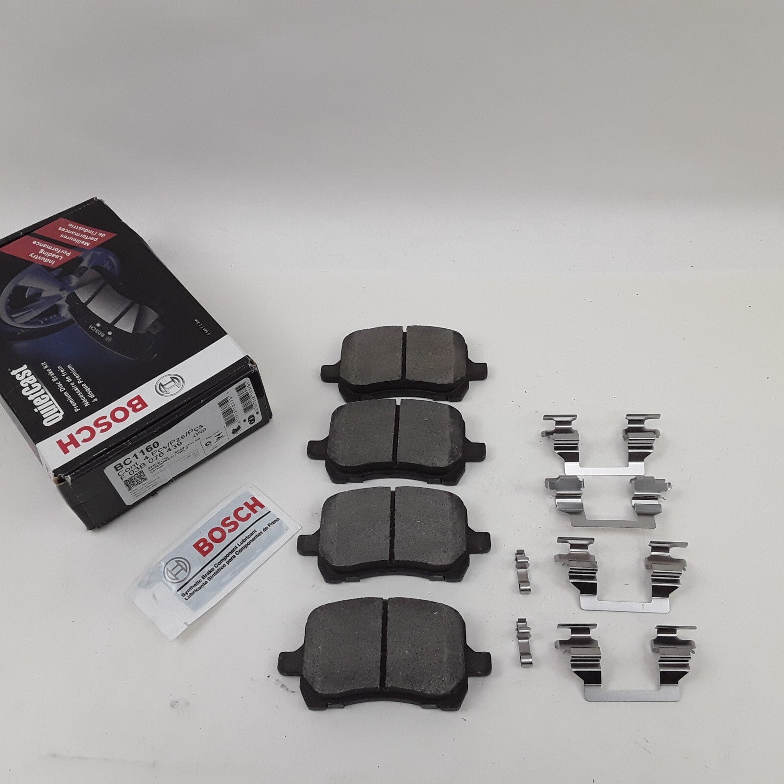 Bosch BC1160 Front Disc Brake Pad Fits Saturn Pontiac Chevrolet (2006-2012)