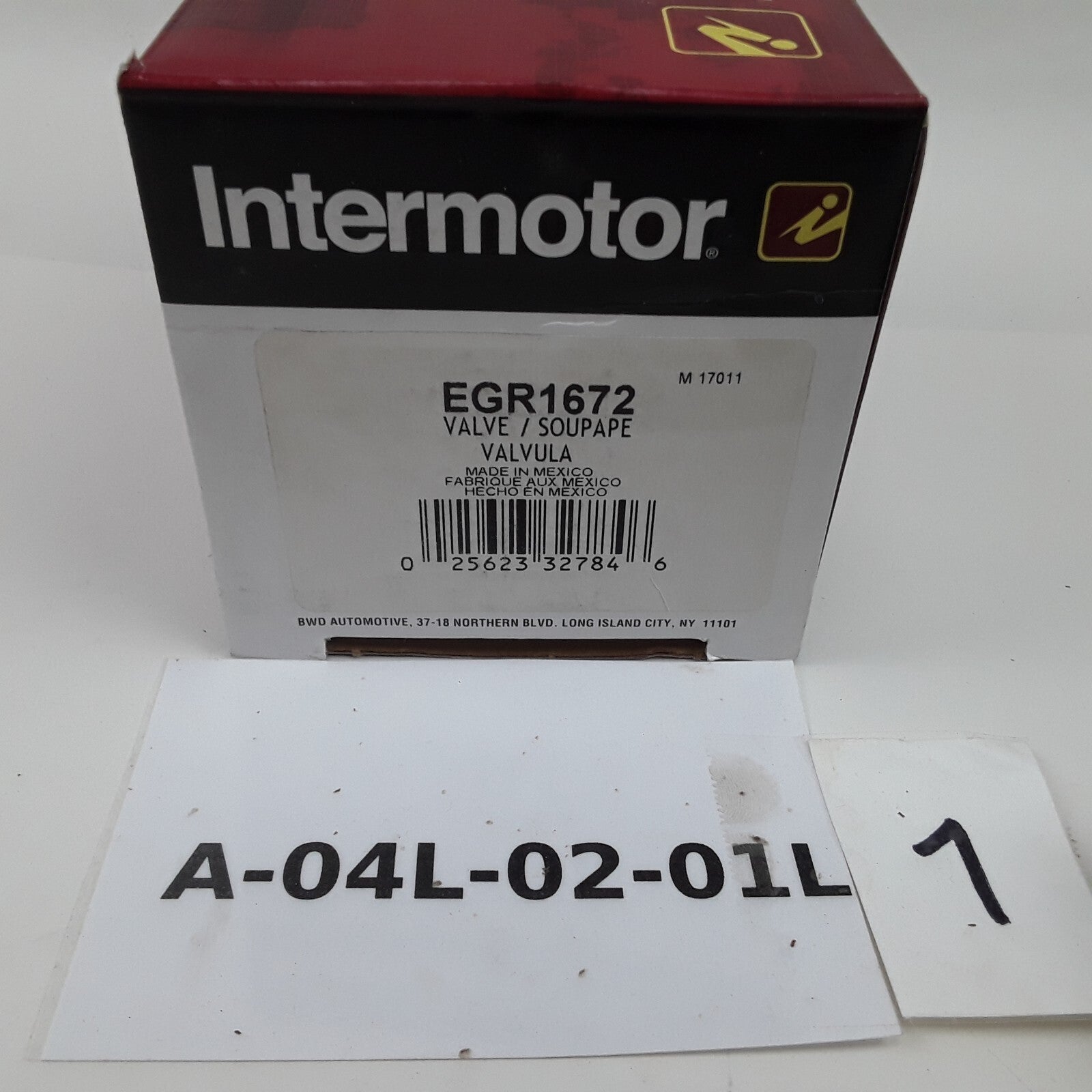 BWD Intermotor EGR1672 EGR Valve Fits Mitsubishi Eclipse Lancer Galant 2004-2012