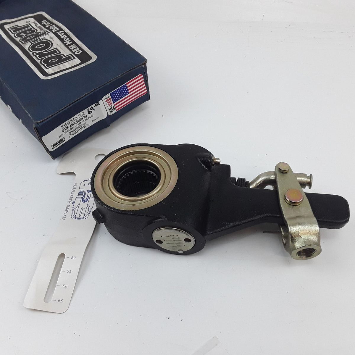 Automatic Slack Adjuster Straight 1-1/2"-28 Spline 5-1/2" Steer & Drive Axle