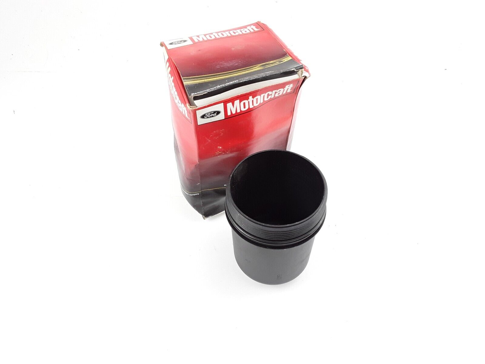 Engine Oil Filter Cover Motorcraft 2004 2005 2006 2007 For Ford E-350 Super Duty - HotCarParts