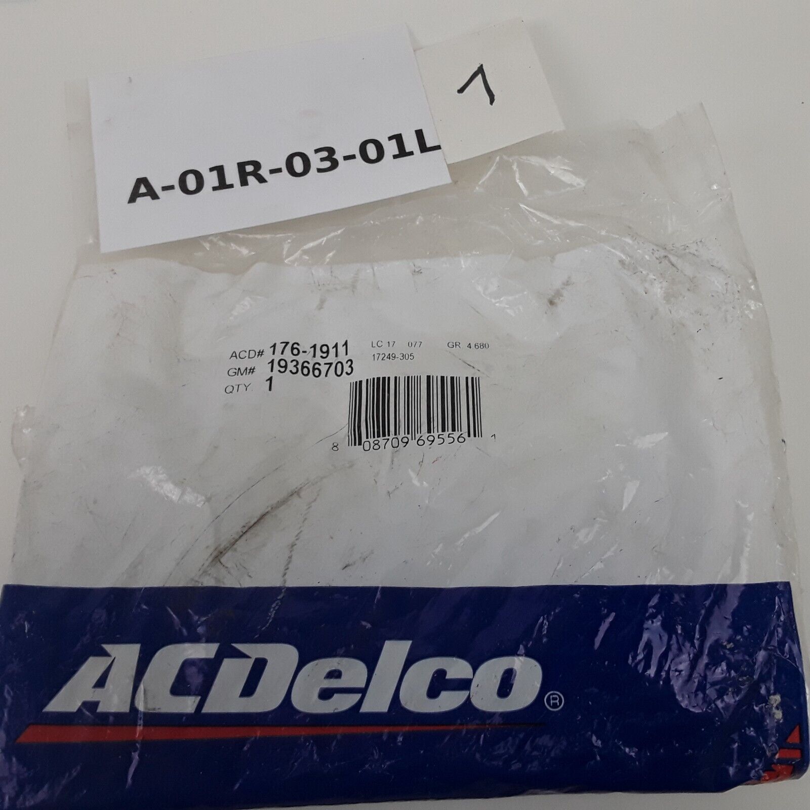 GM ACDelco 176-1911 Hydraulic Brake Hose For Cadillac, Chevrolet, GMC 2000-06
